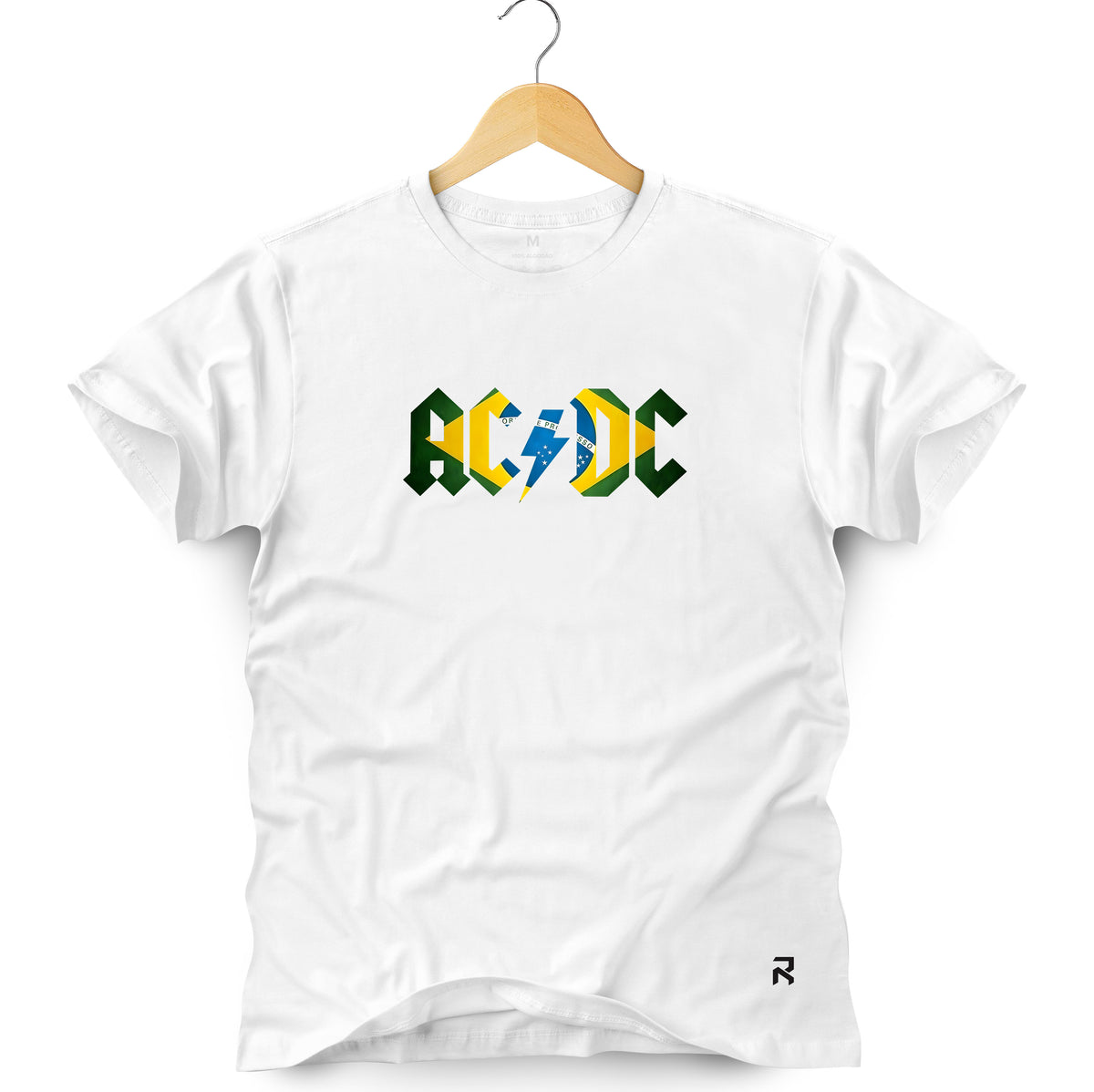 Camiseta Masculina ACDC Brasil