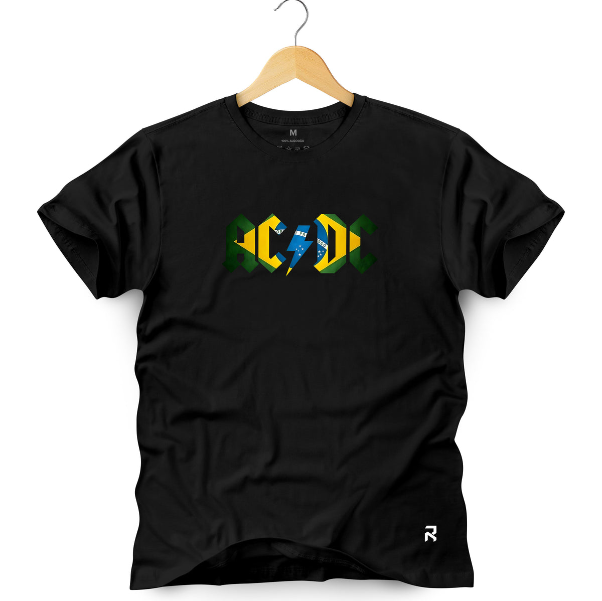 Camiseta Masculina ACDC Brasil