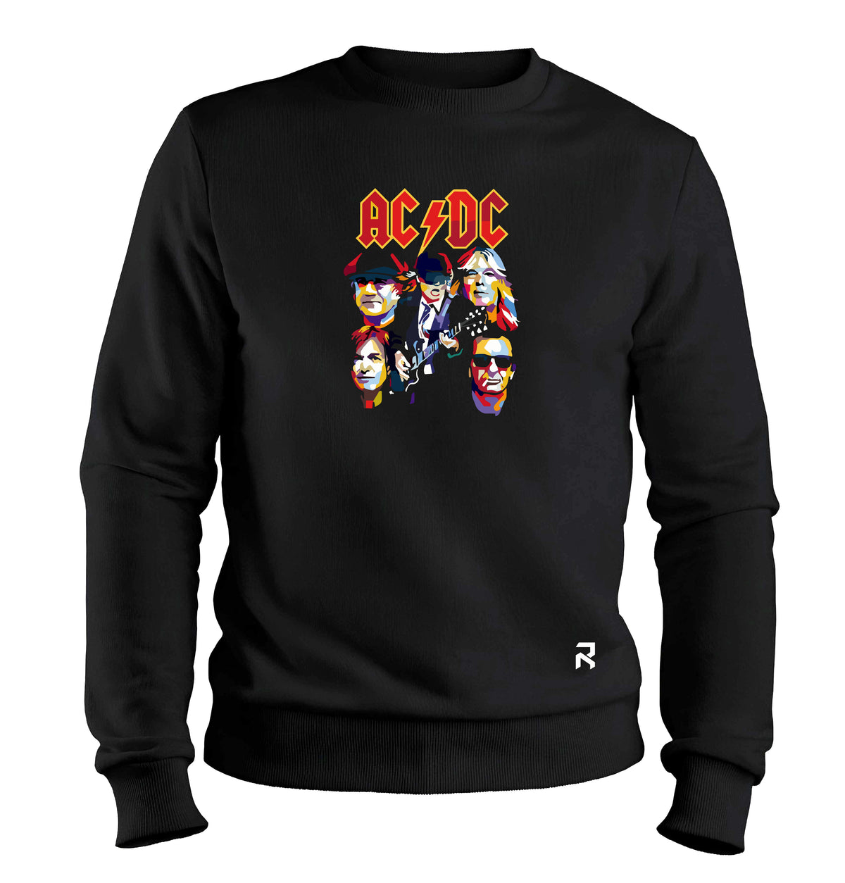 Moletom Unissex ACDC Rostos
