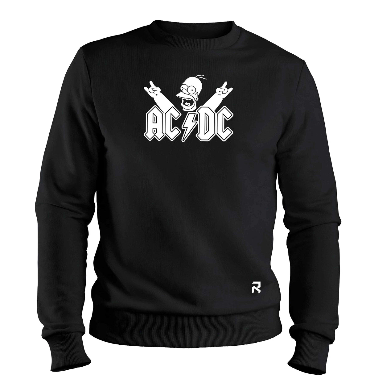 Moletom Unissex Acdc Homer