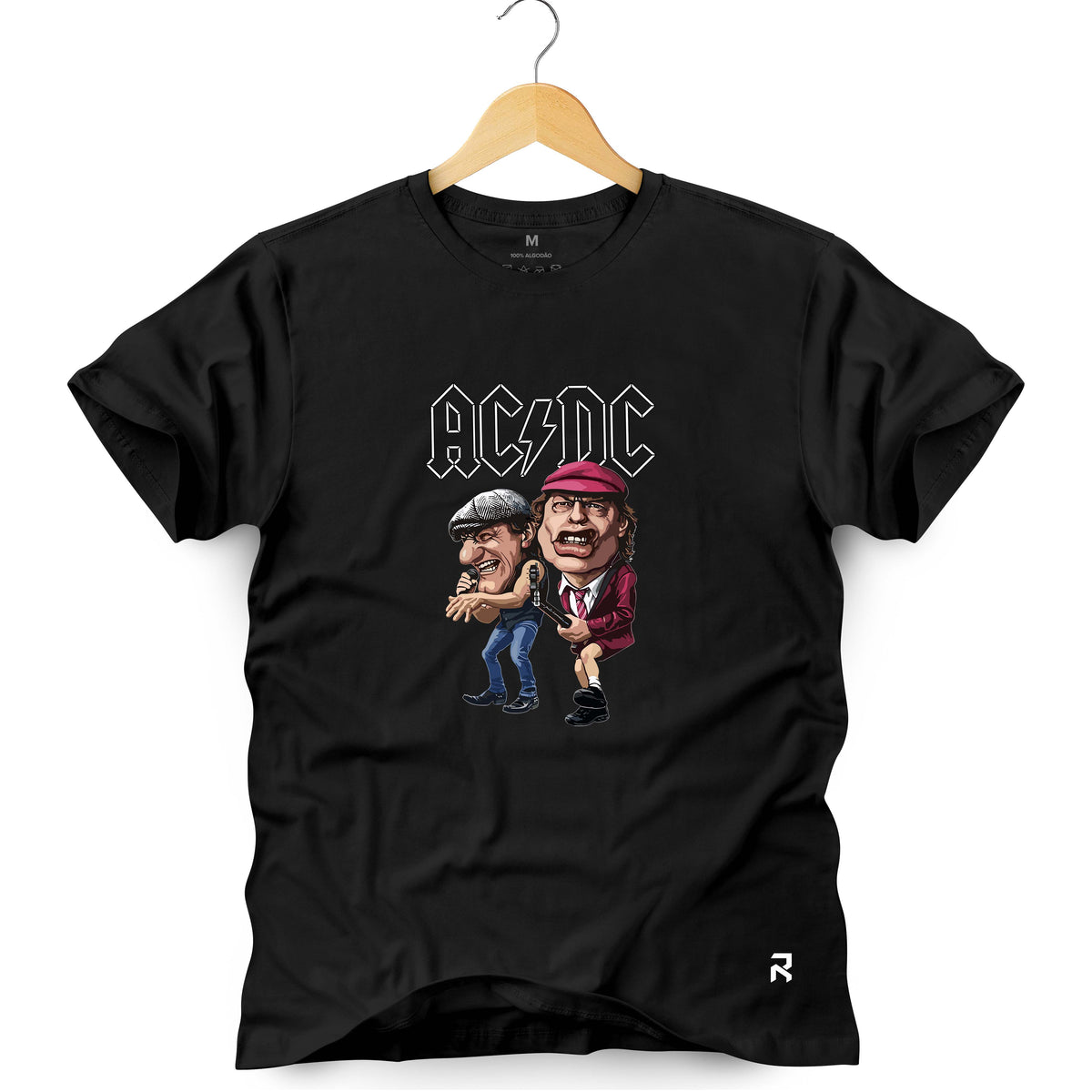 Camiseta Masculina ACDC Anime