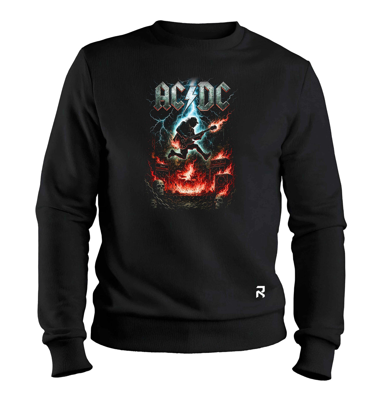 Moletom Unissex ACDC Fire