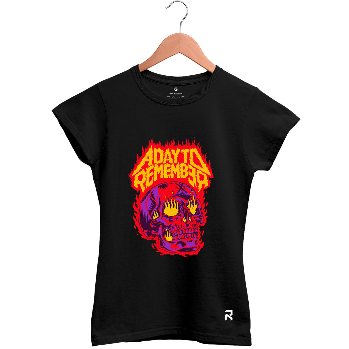 Camiseta Baby Look Feminina A Day to Remember