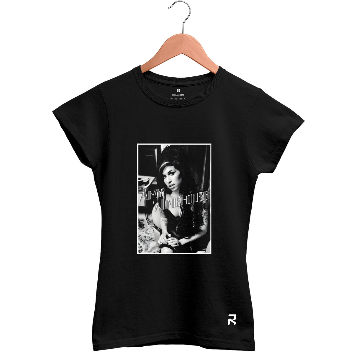 Camiseta Baby Look Feminina Amy Winehouse PB
