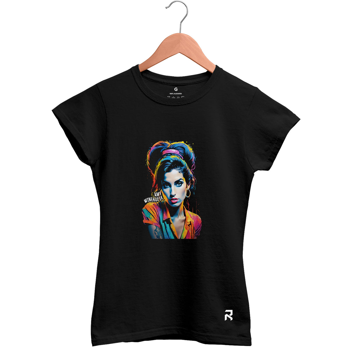 Camiseta Baby Look Feminina Amy Winehouse
