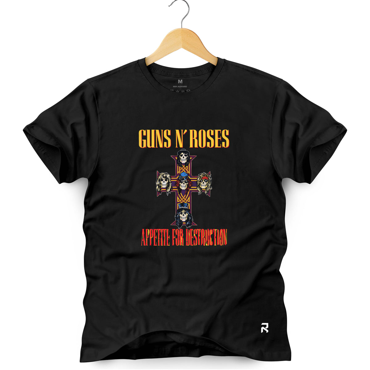 Camiseta Masculina Appetite Guns