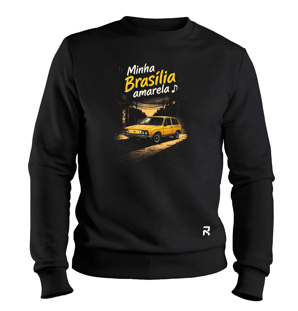 Moletom Unissex Brasília Amarela