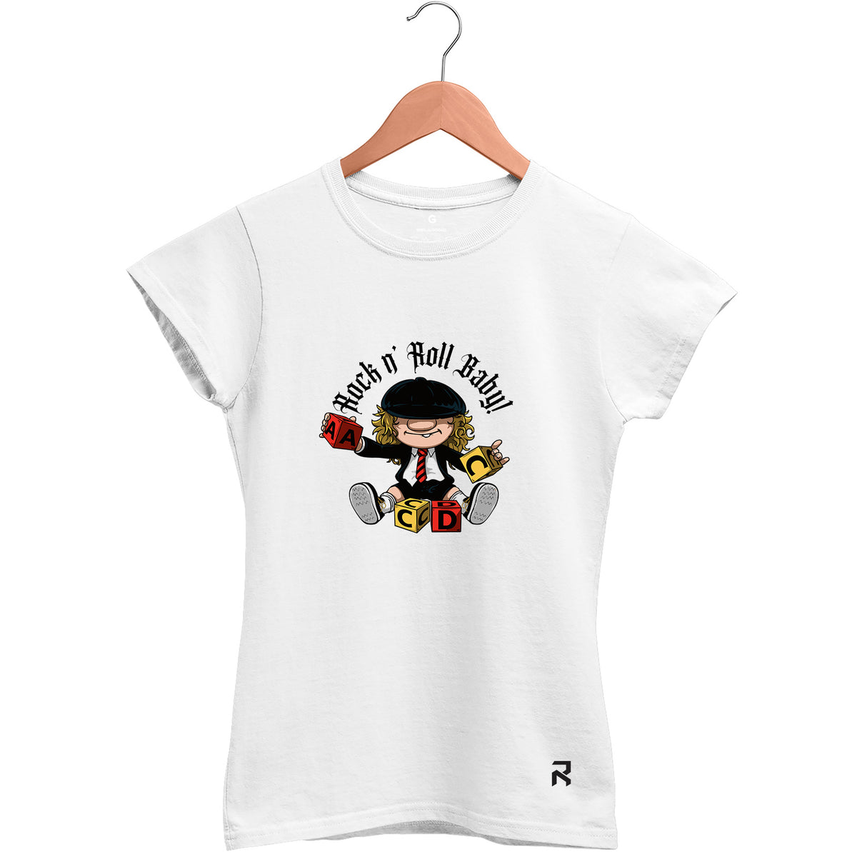 Camiseta Baby Look Feminina Baby Angus