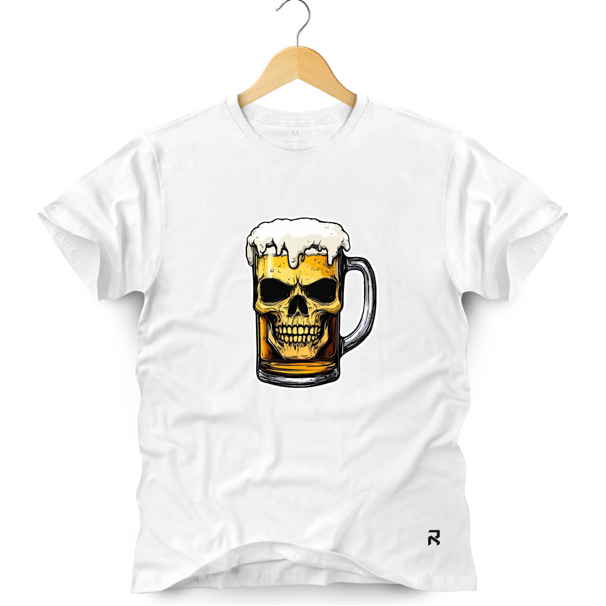 Camiseta Masculina Beer Skull