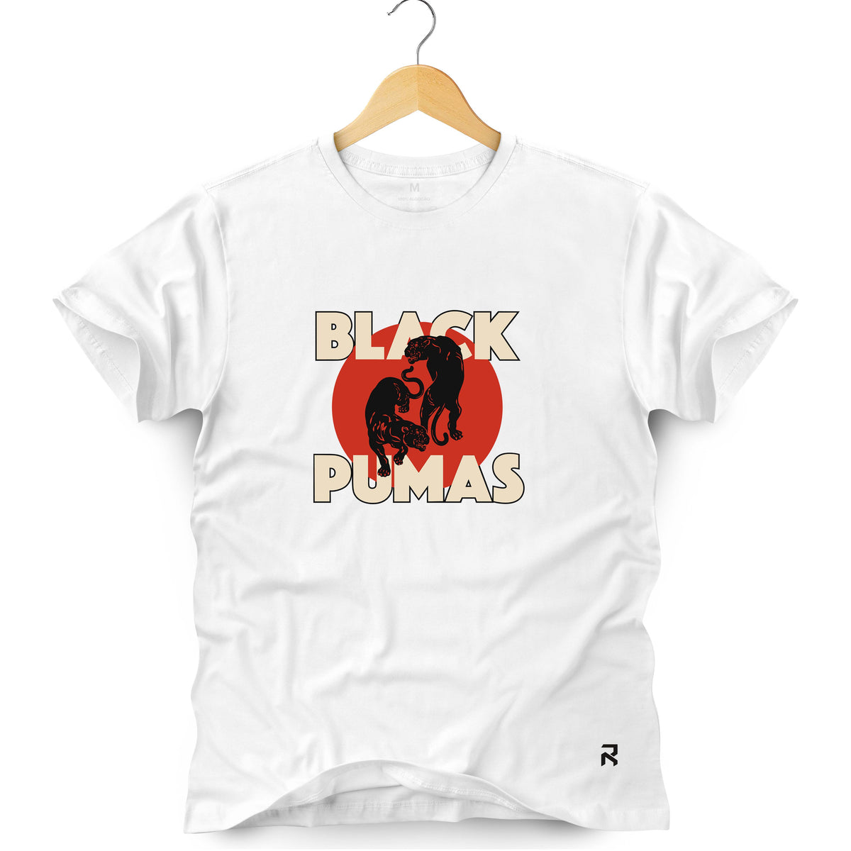 Camiseta Masculina Black Pumas