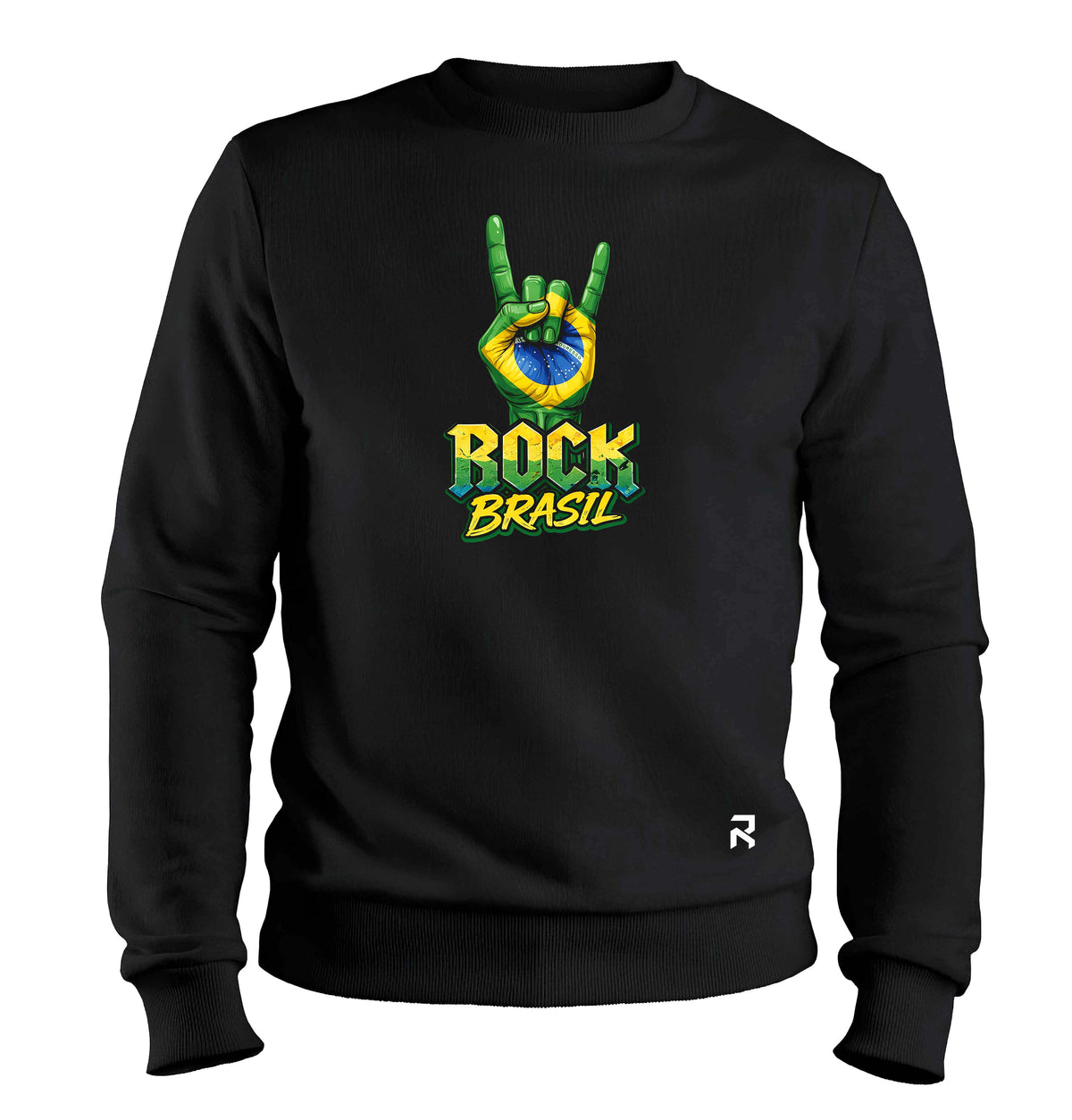 Moletom Unissex Brasil Rock
