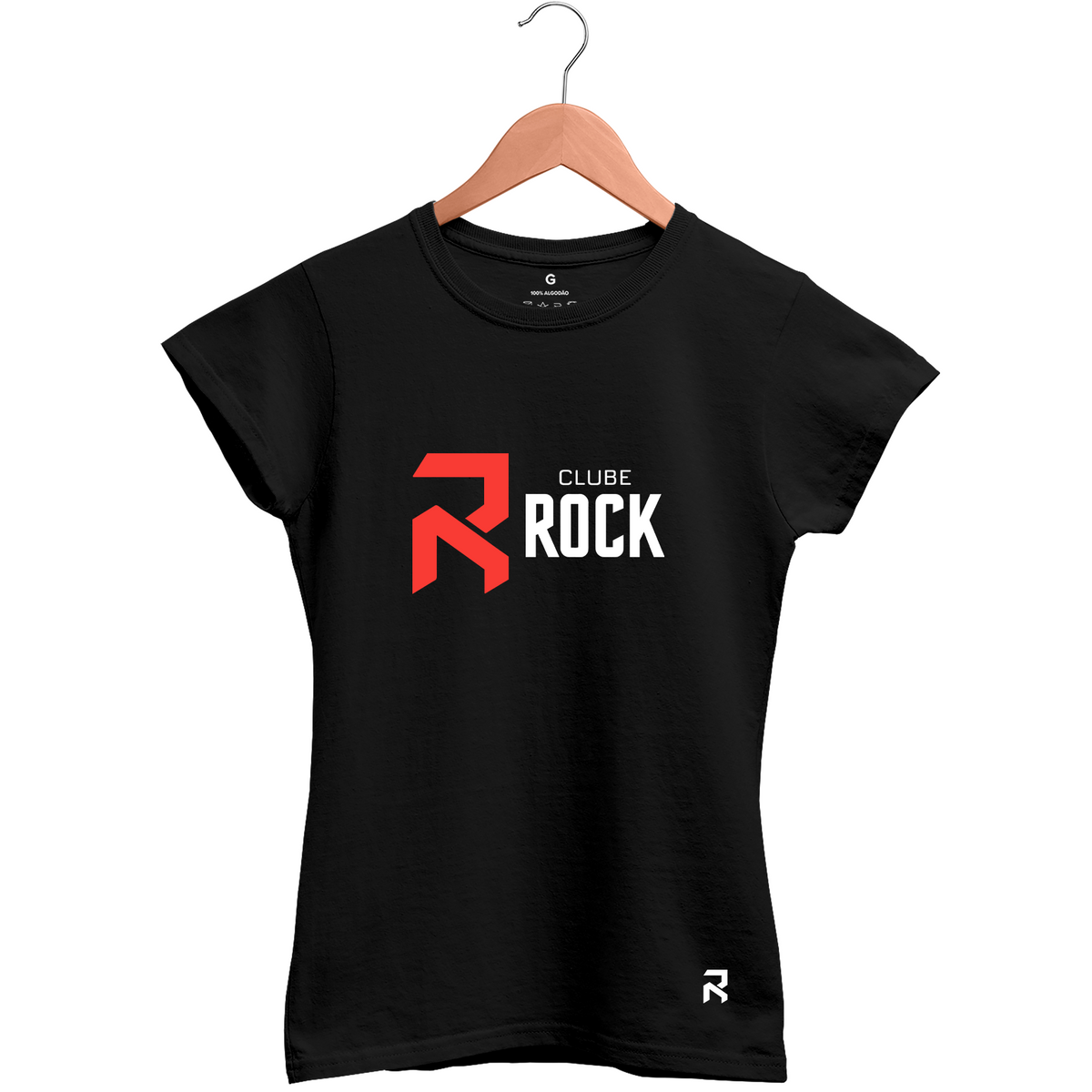 Camiseta Baby Look Feminina Clube Rock