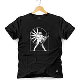 Camiseta Masculina Da Vinci Guitarrista