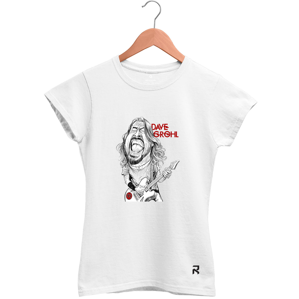 Camiseta Baby Look Feminina Dave Grohl