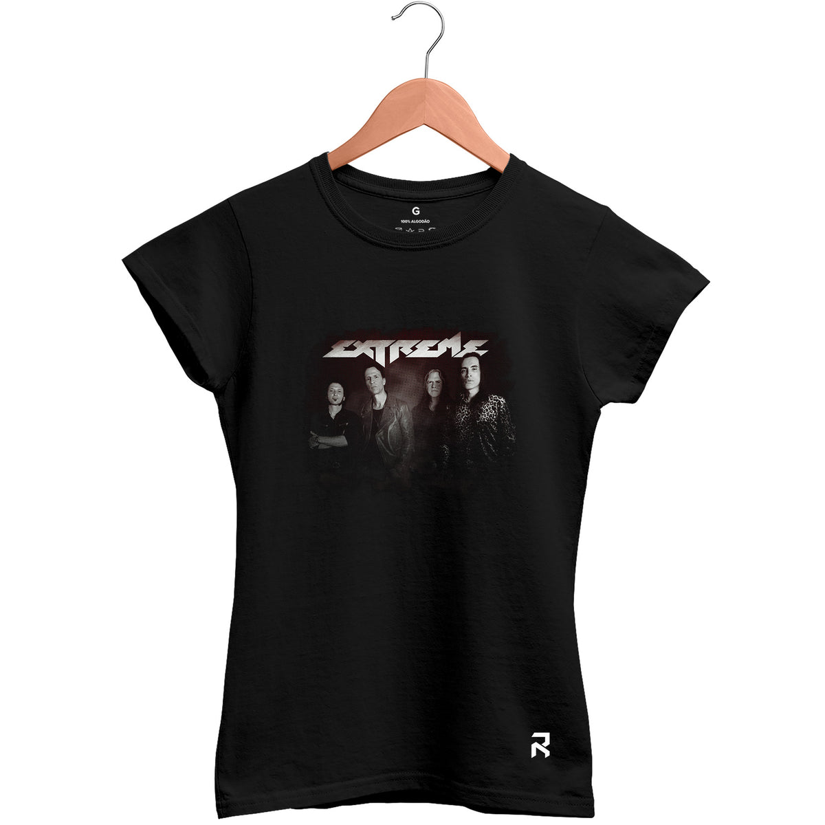 Camiseta Baby Look Feminina Extreme Banda