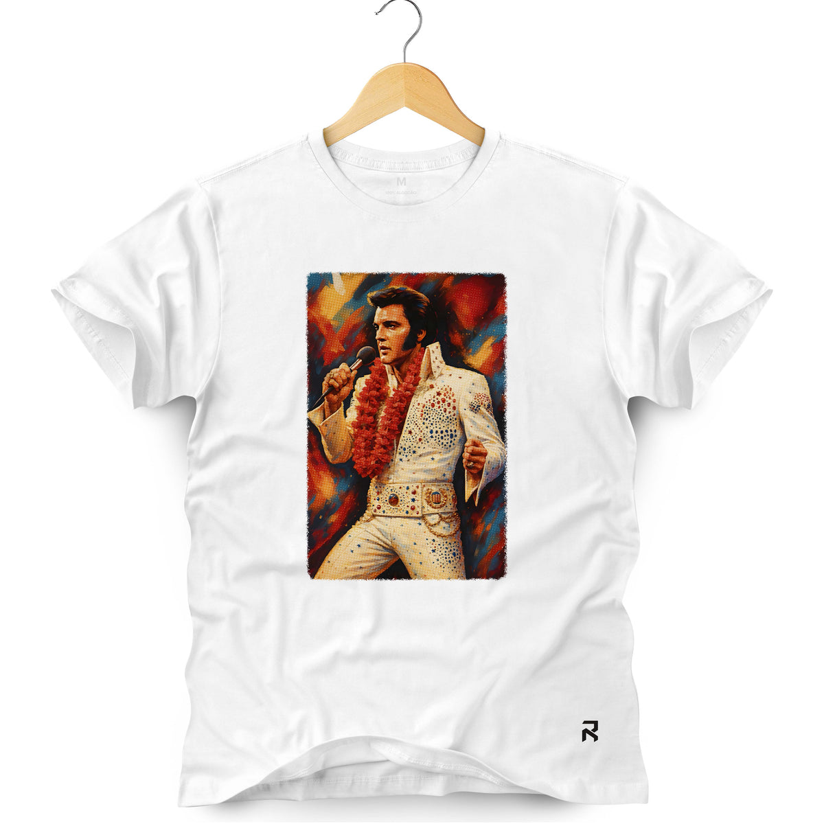 Camiseta Masculina Elvis Hawaii