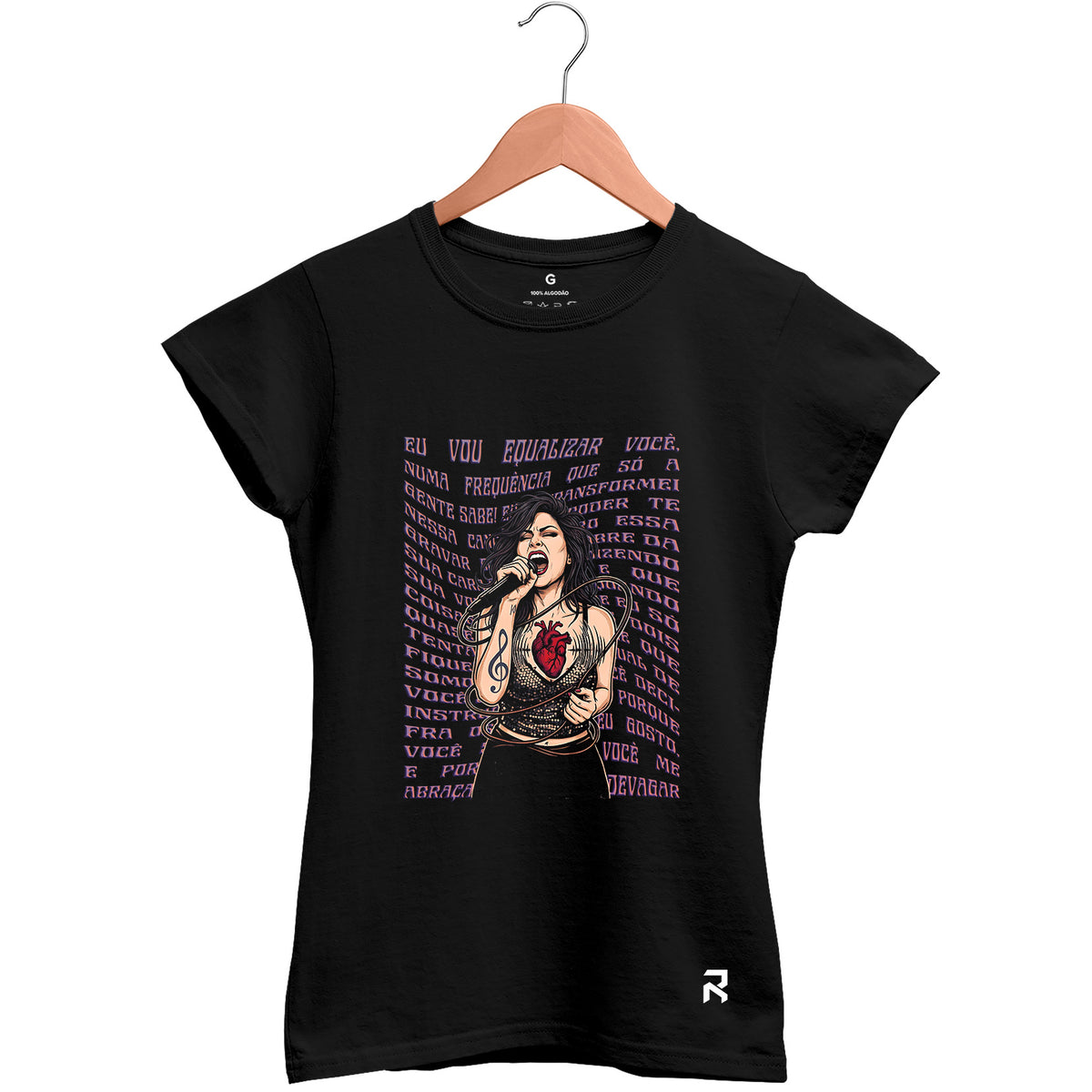 Camiseta Baby Look Feminina Equalize