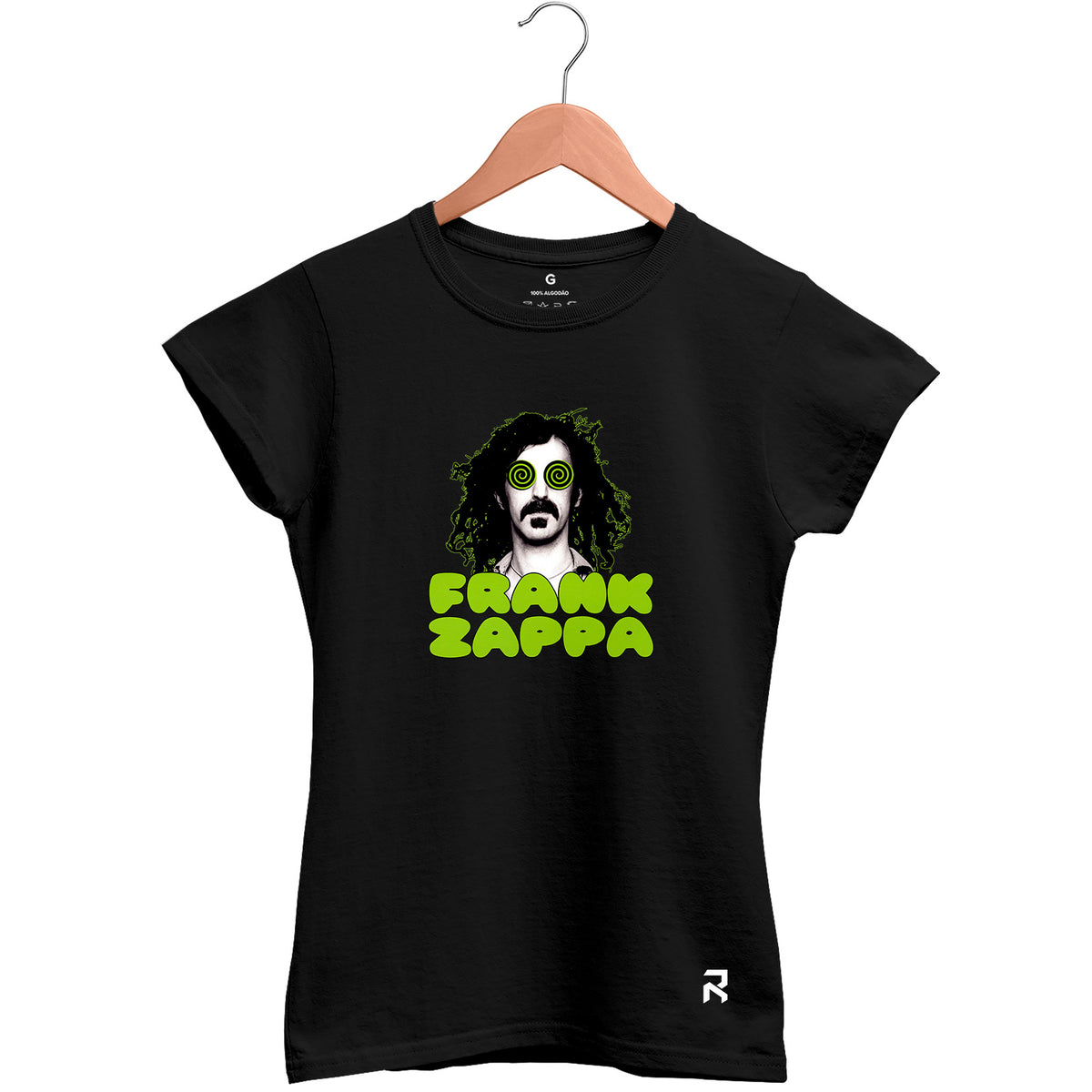 Camiseta Baby Look Feminina Frank Zappa