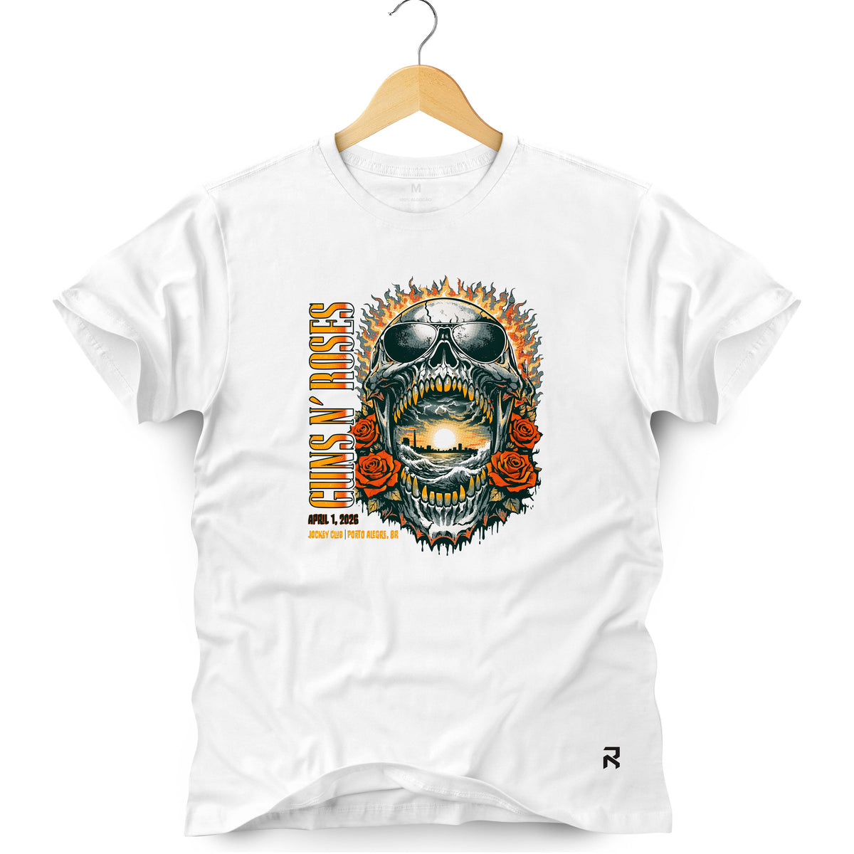 Camiseta Masculina Guns Porto Alegre