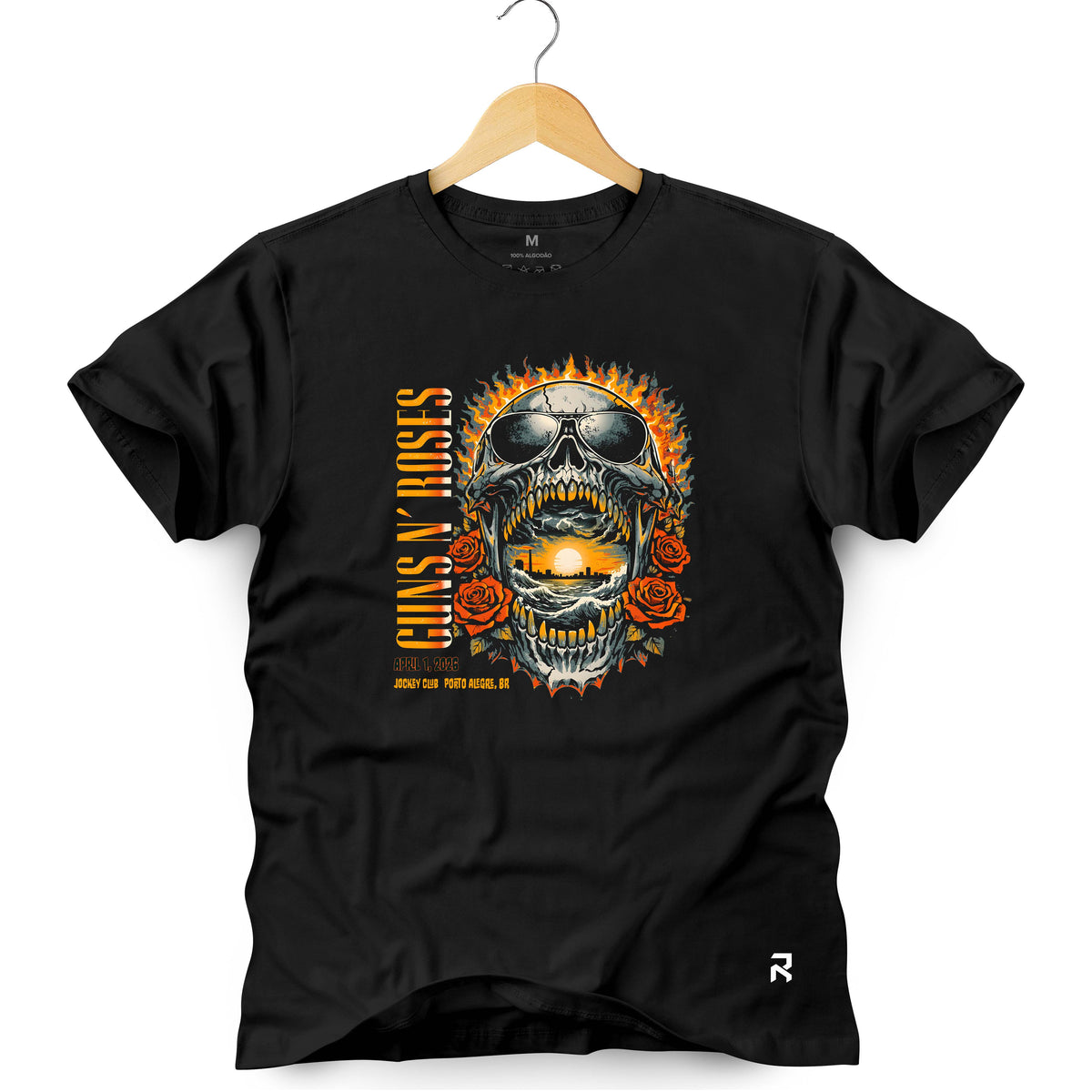 Camiseta Masculina Guns Porto Alegre