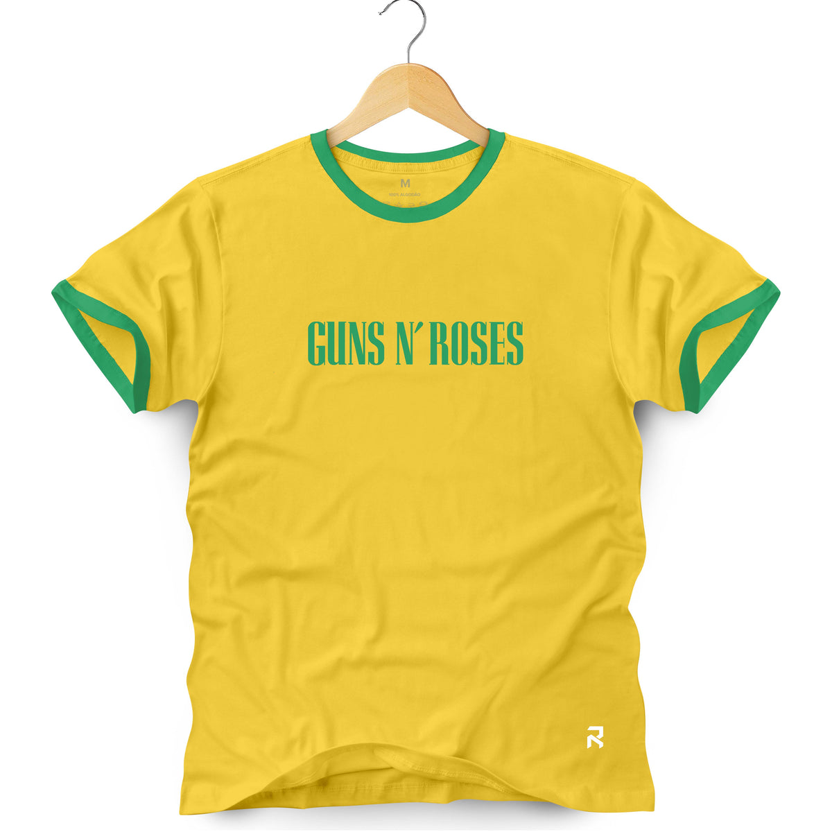 Camiseta Masculina Lettering Guns Copa
