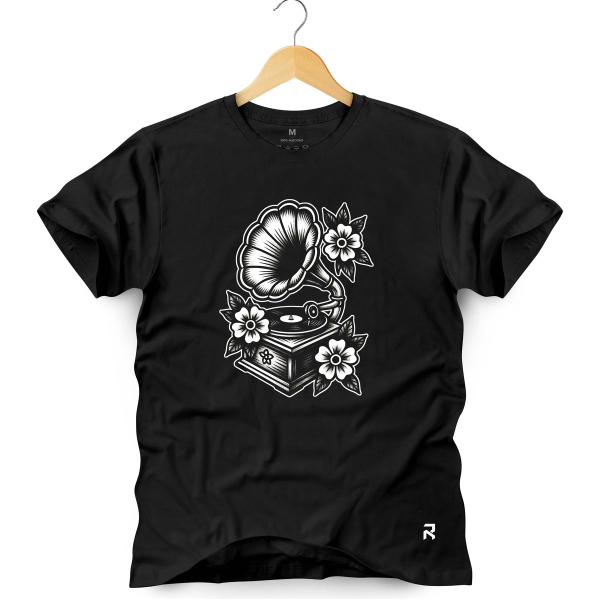 Camiseta Masculina Gramofone