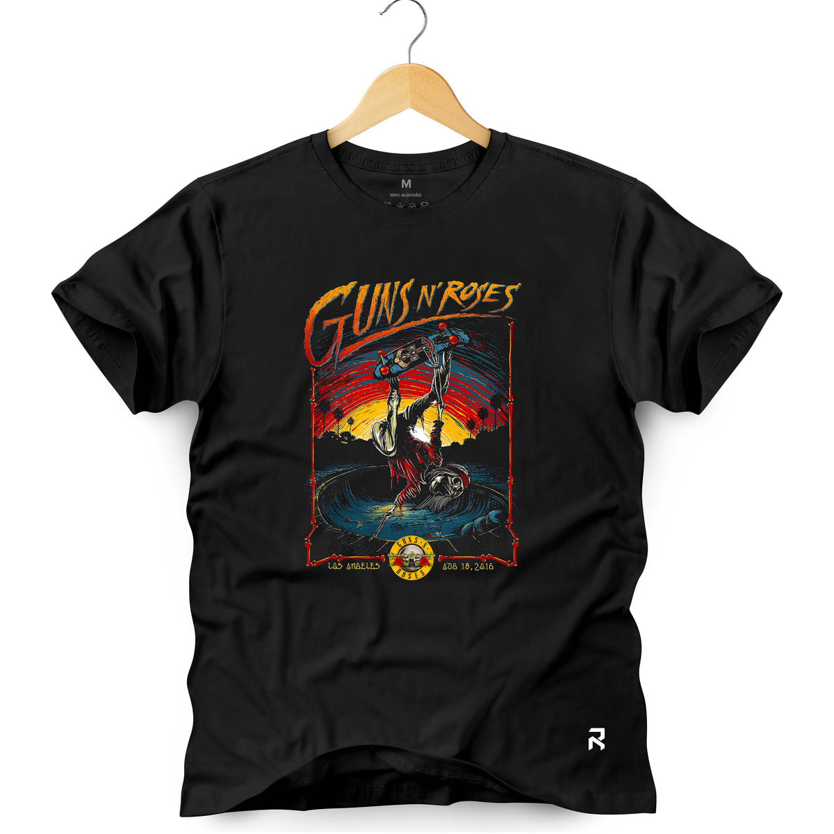 Camiseta Masculina Guns Los Angeles