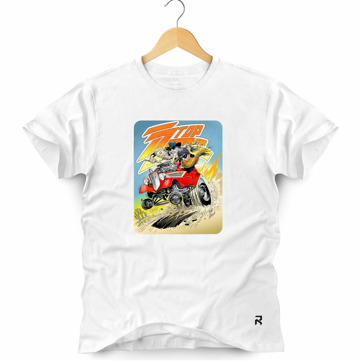 Camiseta Masculina Hot Rod ZZ Top