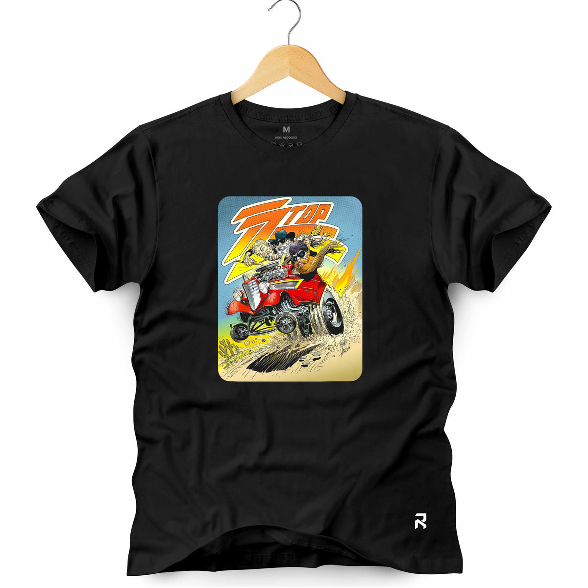 Camiseta Masculina Hot Rod ZZ Top