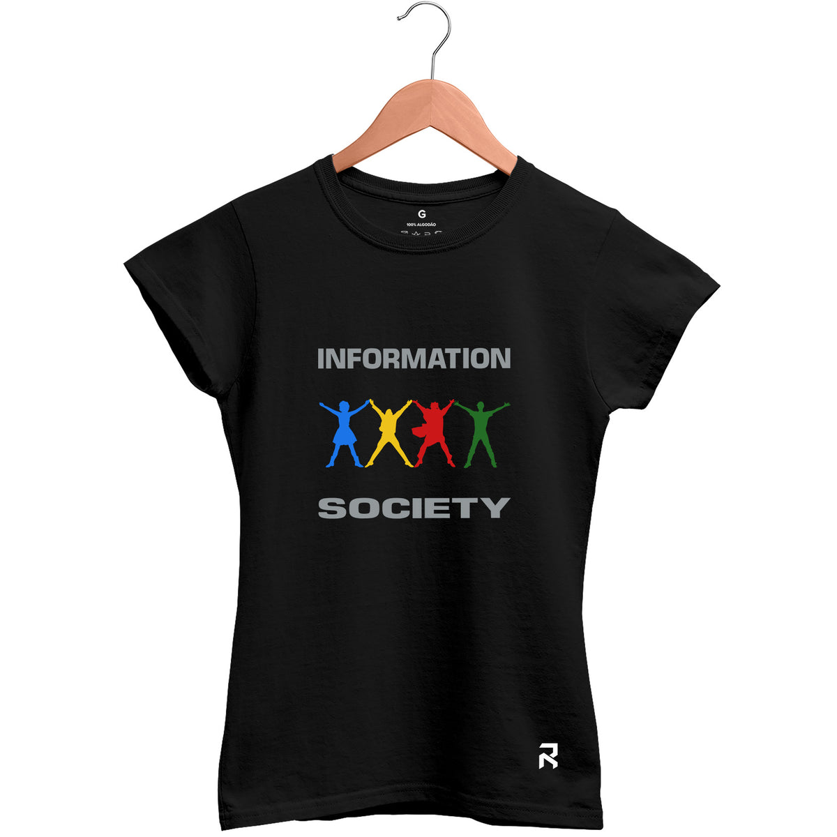 Camiseta Baby Look Feminina Information Society