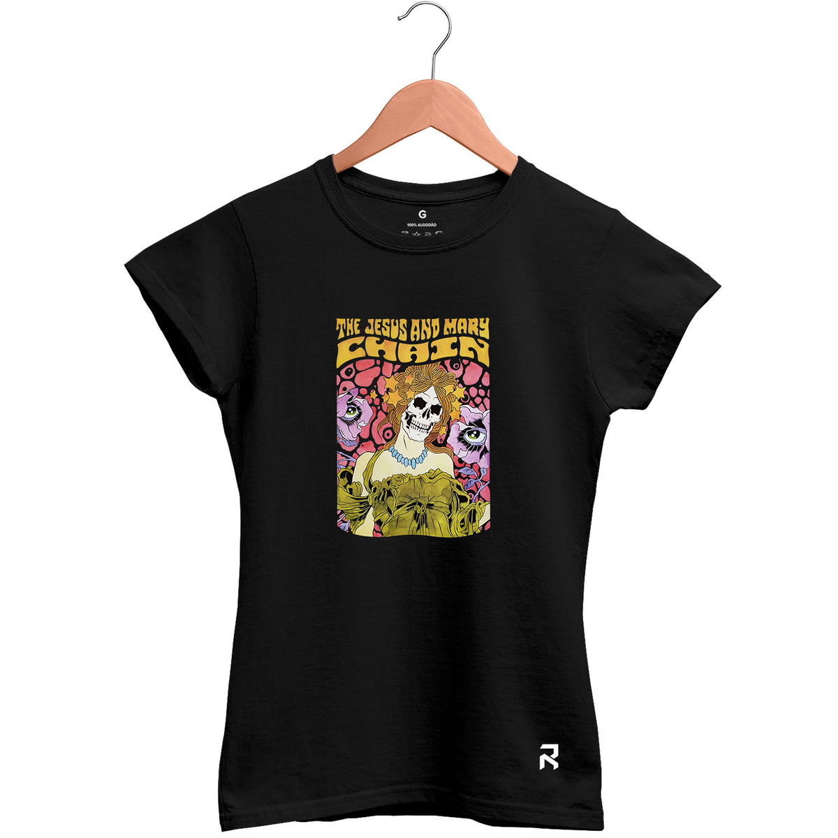 Camiseta Baby Look Feminina Jesus and Marychain
