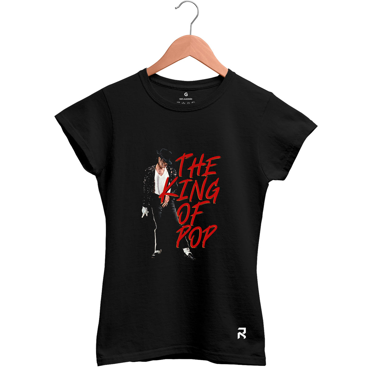 Camiseta Baby Look Feminina King Michael
