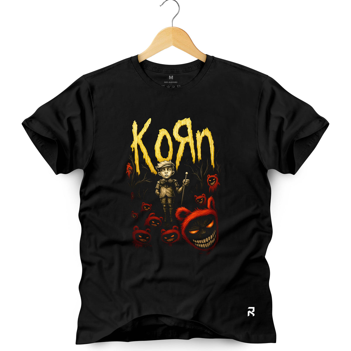 Camiseta Masculina Korn Ghosts