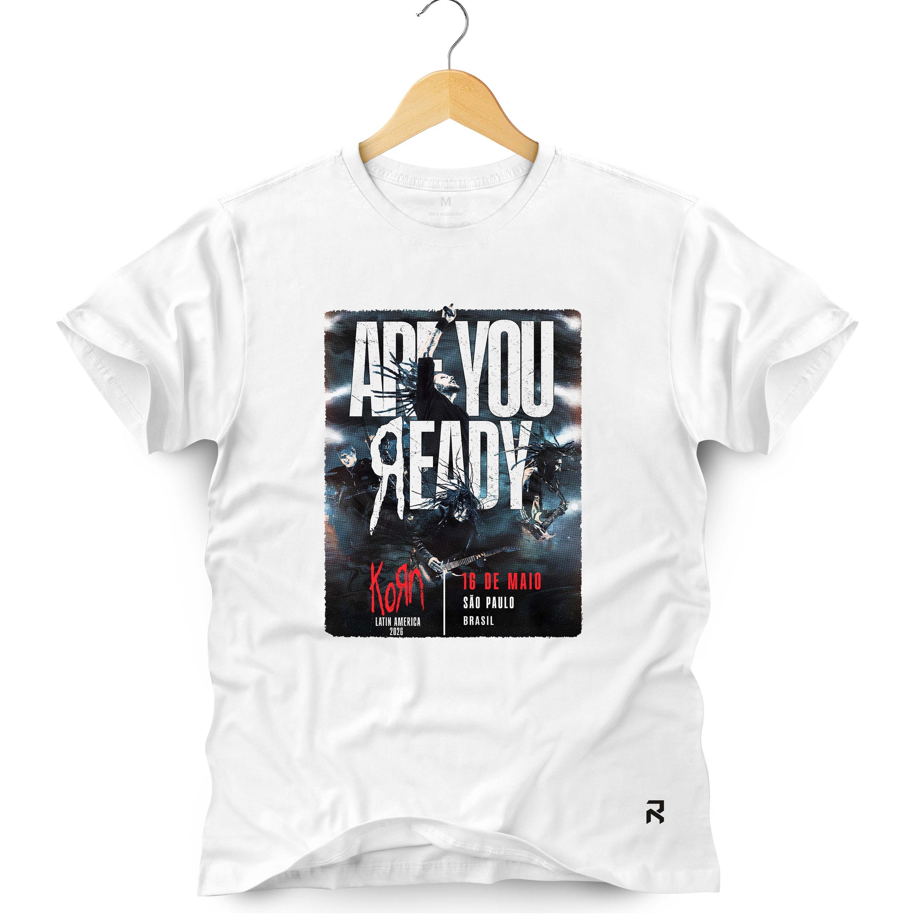 Camiseta Masculina Korn Tour