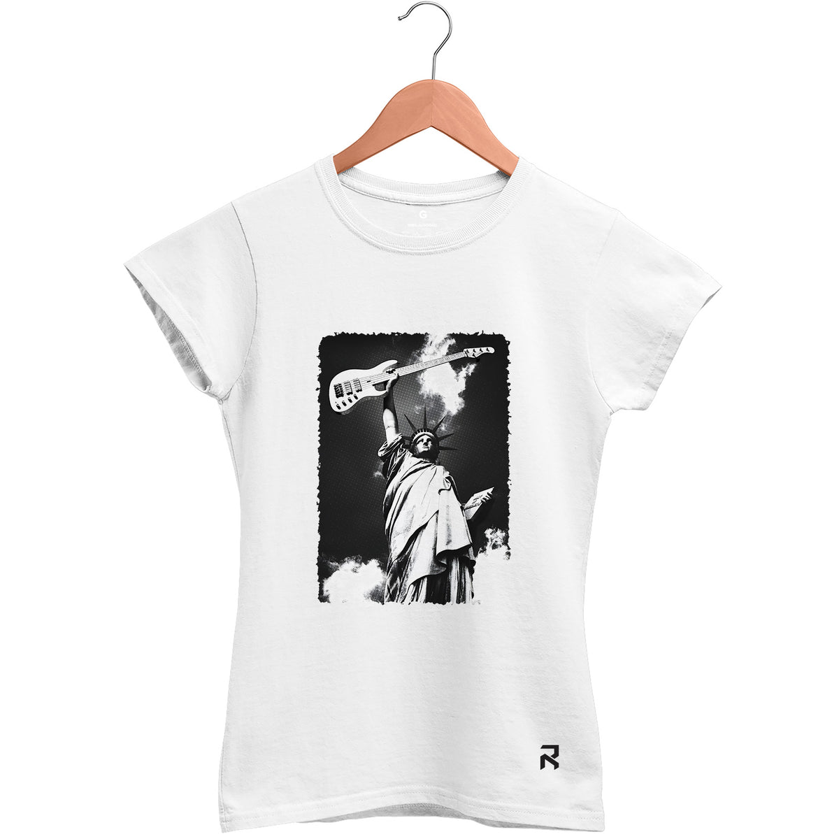 Camiseta Baby Look Feminina Liberdade Baixista