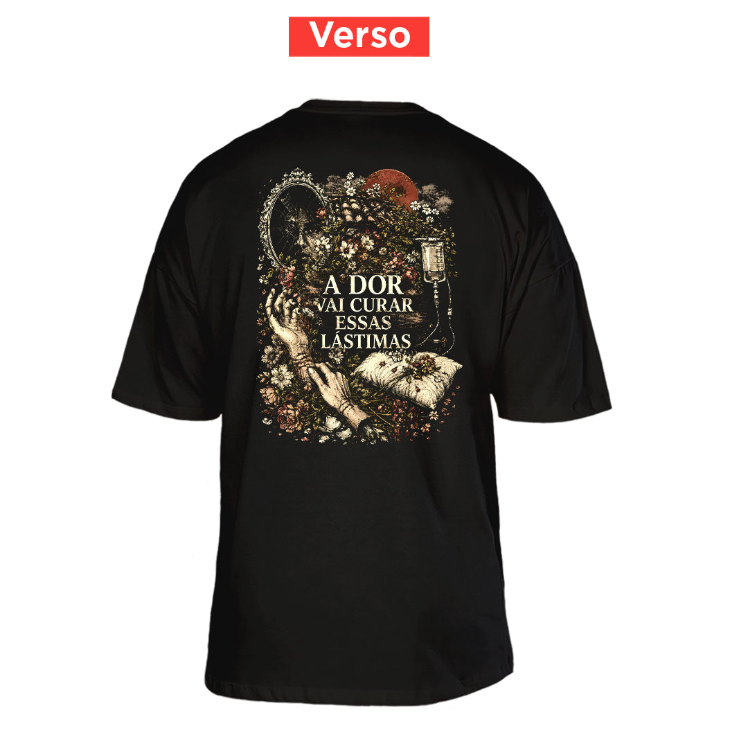 Camiseta Oversized Lástimas