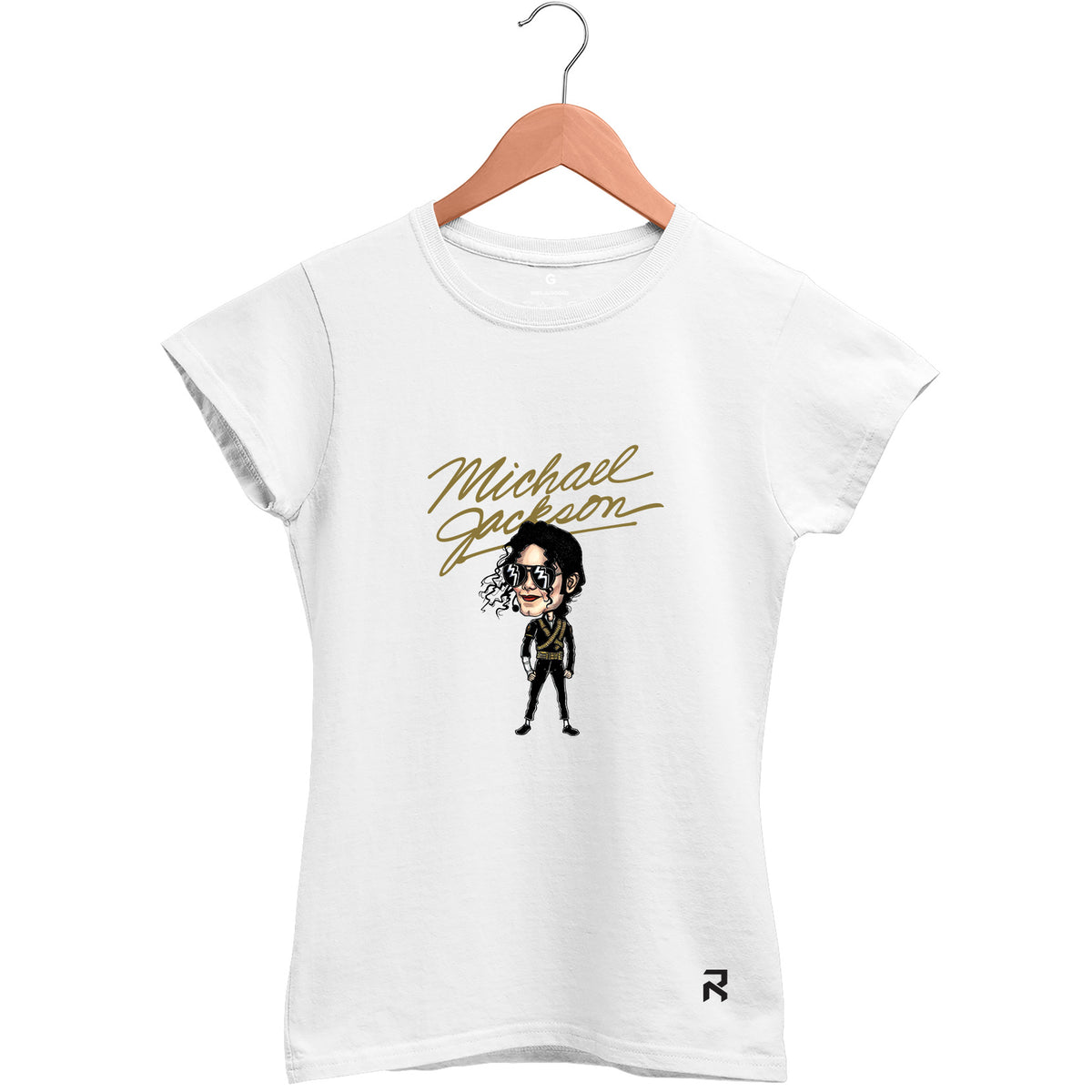 Camiseta Baby Look Feminina 93 Michael Jackson