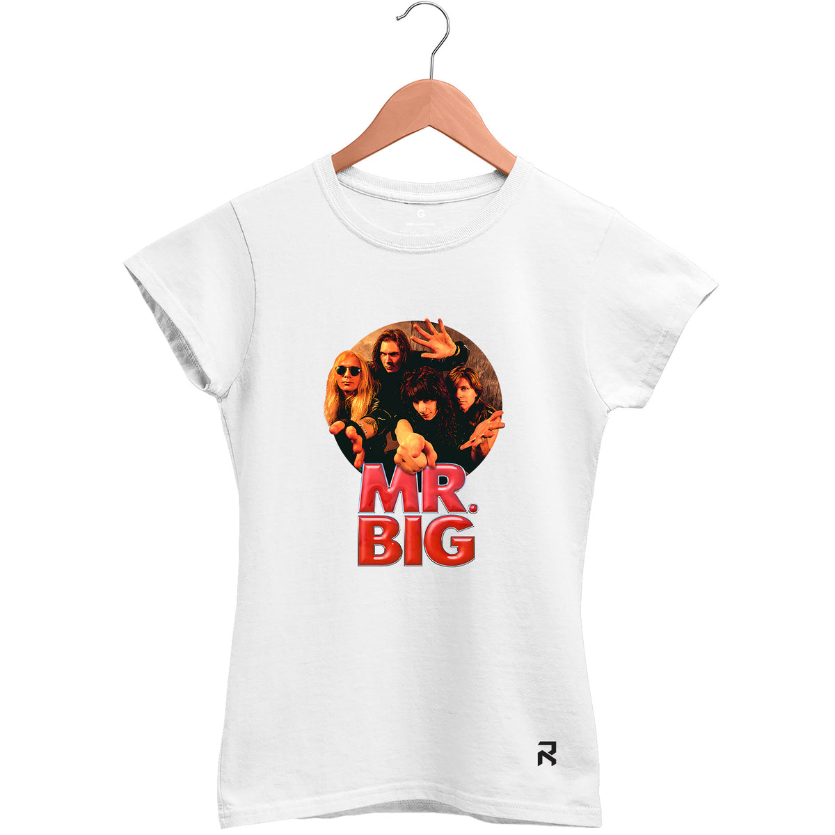 Camiseta Baby Look Feminina Mr. Big