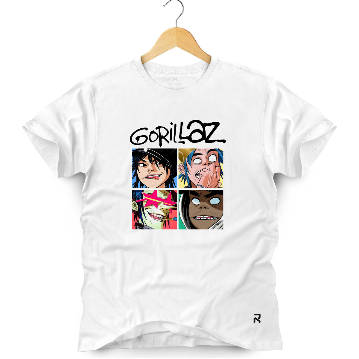 Camiseta Masculina Now Gorillaz