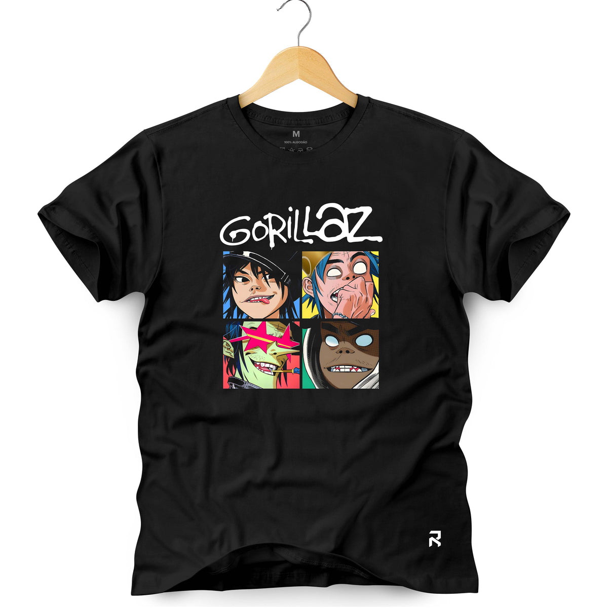 Camiseta Masculina Now Gorillaz