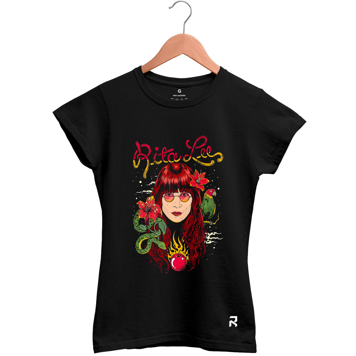 Camiseta Baby Look Feminina Natural Rita