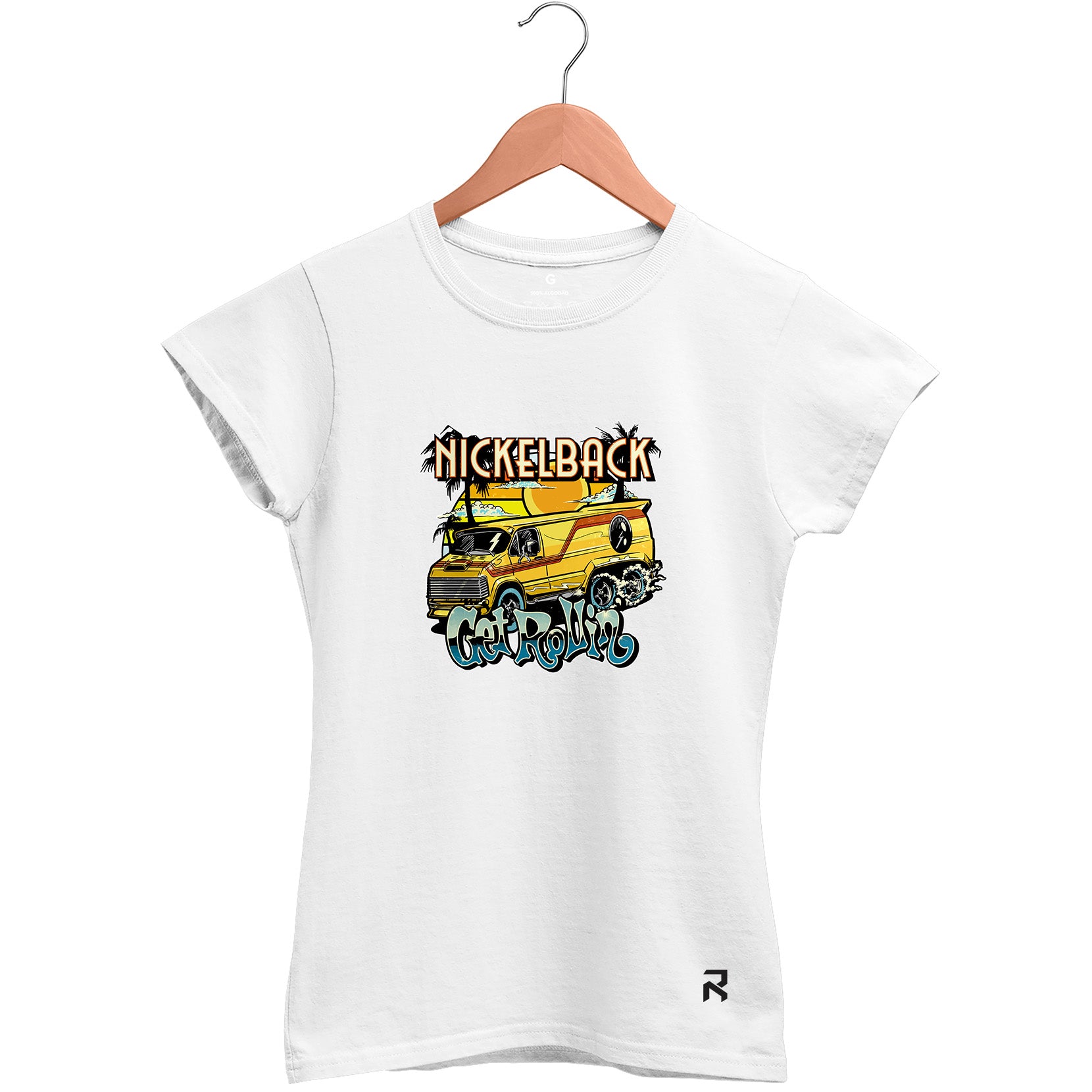 Camiseta Baby Look Feminina Nickelback