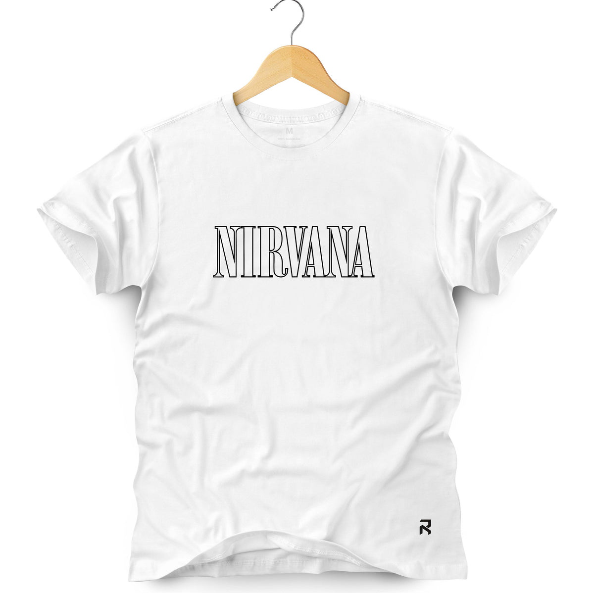 Camiseta Masculina Nirvana Lettering