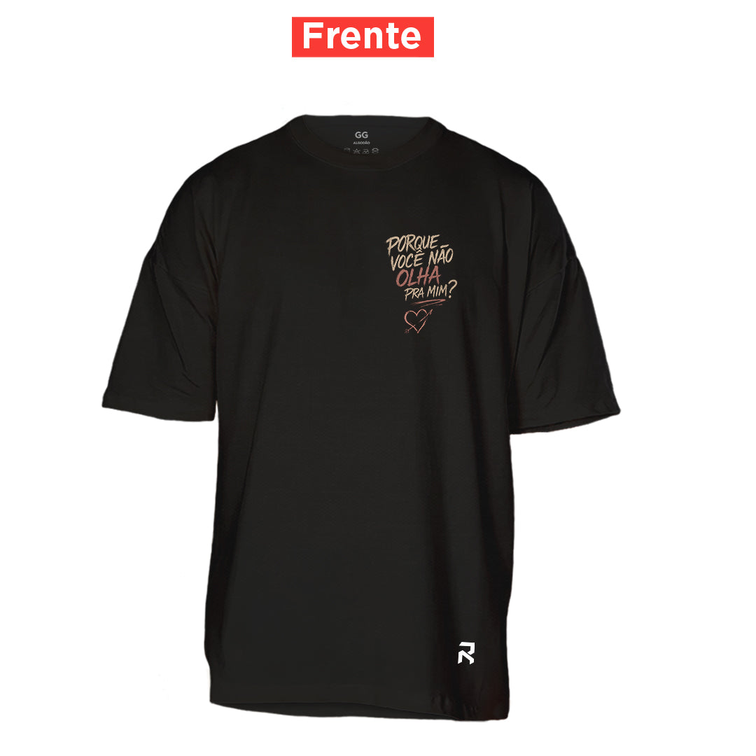 Camiseta Oversized Olha Pra Mim