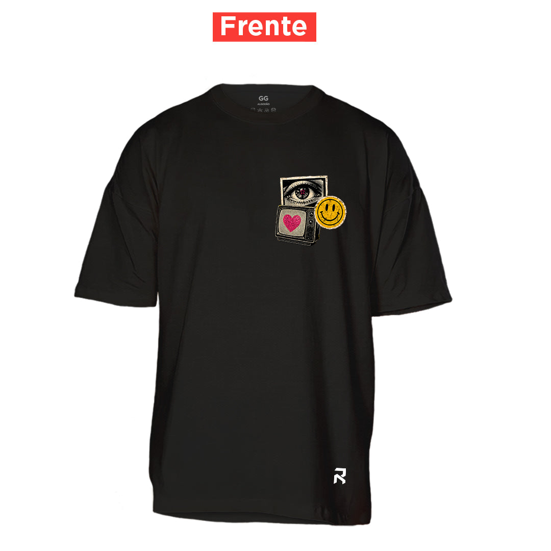 Camiseta Oversized O Papa é Pop