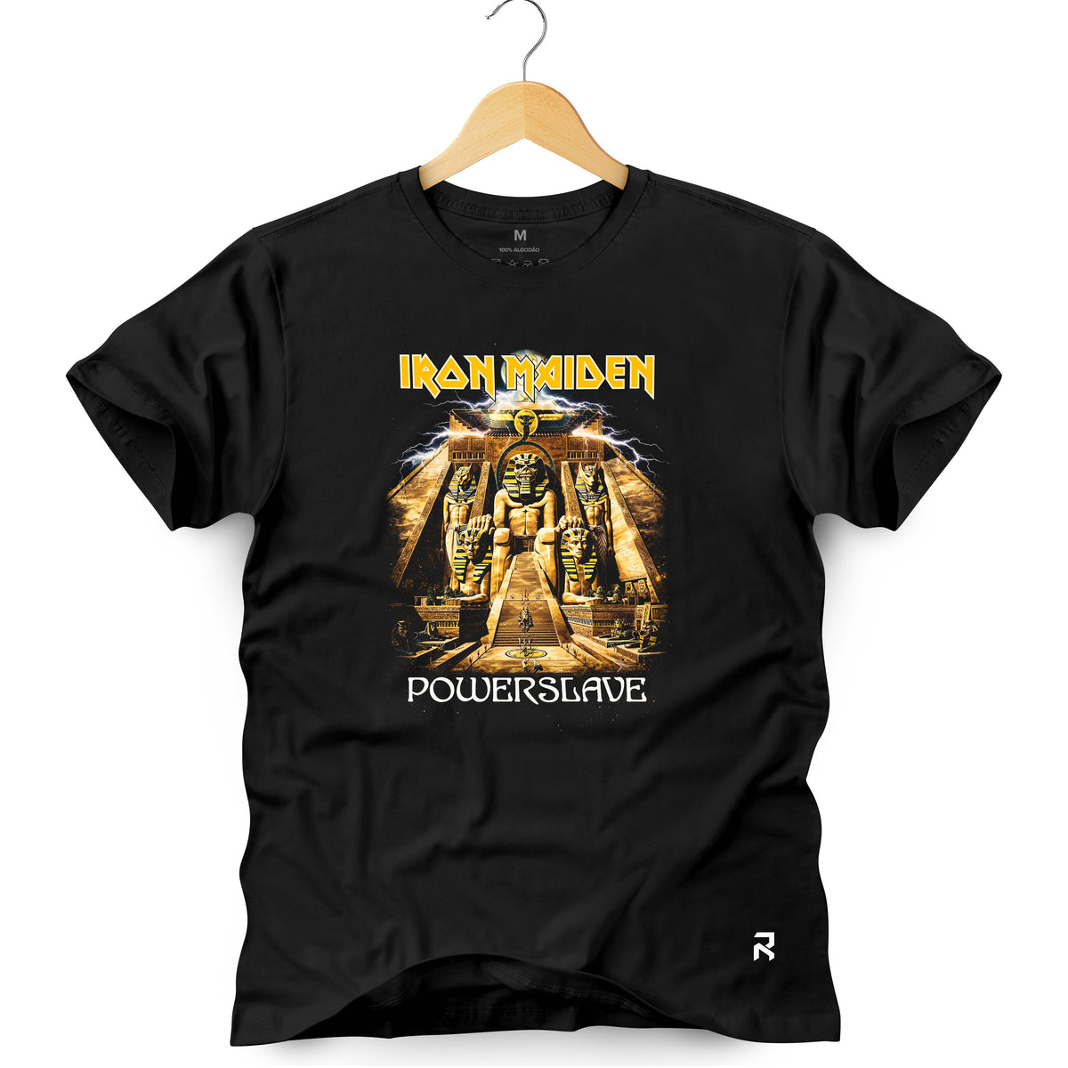Camiseta Masculina Powerslave Iron Maiden