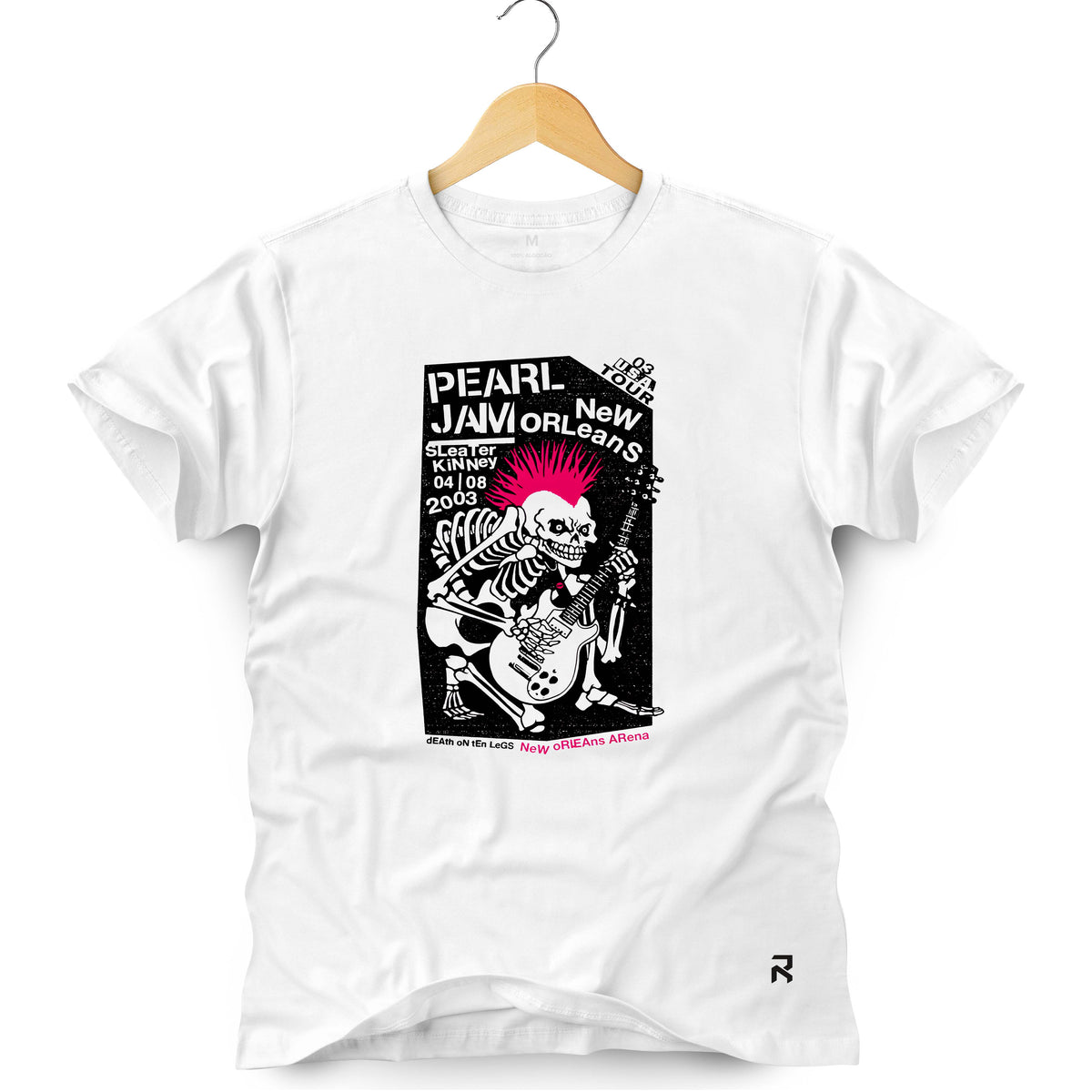 Camiseta Masculina Pearl Jam 2003