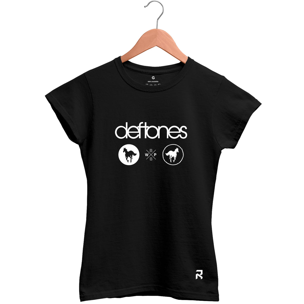 Camiseta Baby Look Feminina Pony Deftones