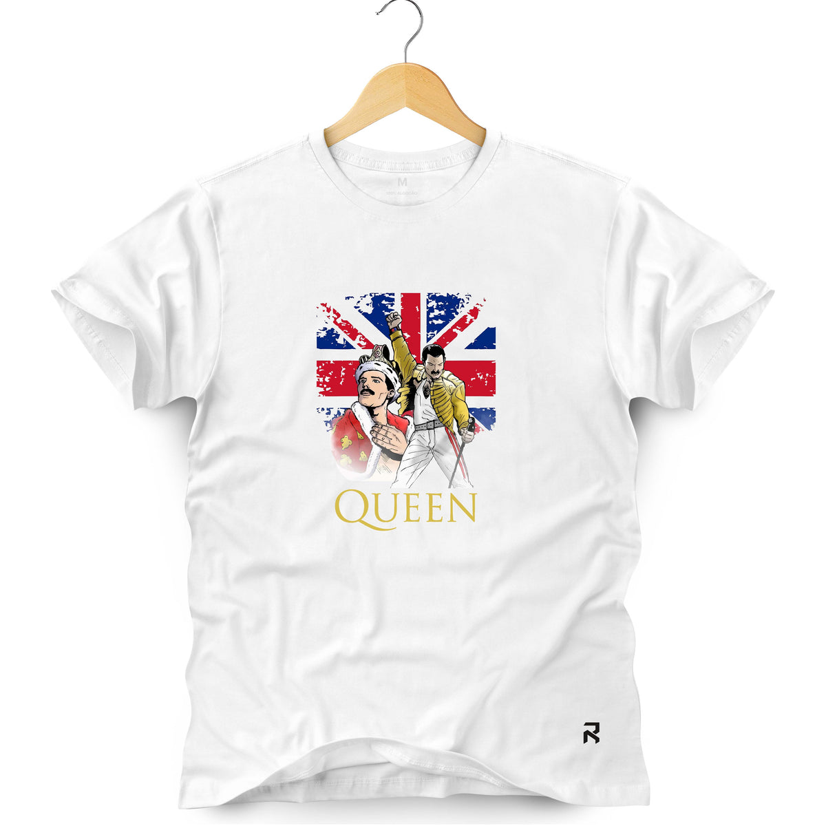Camiseta Masculina Queen Reino Unido