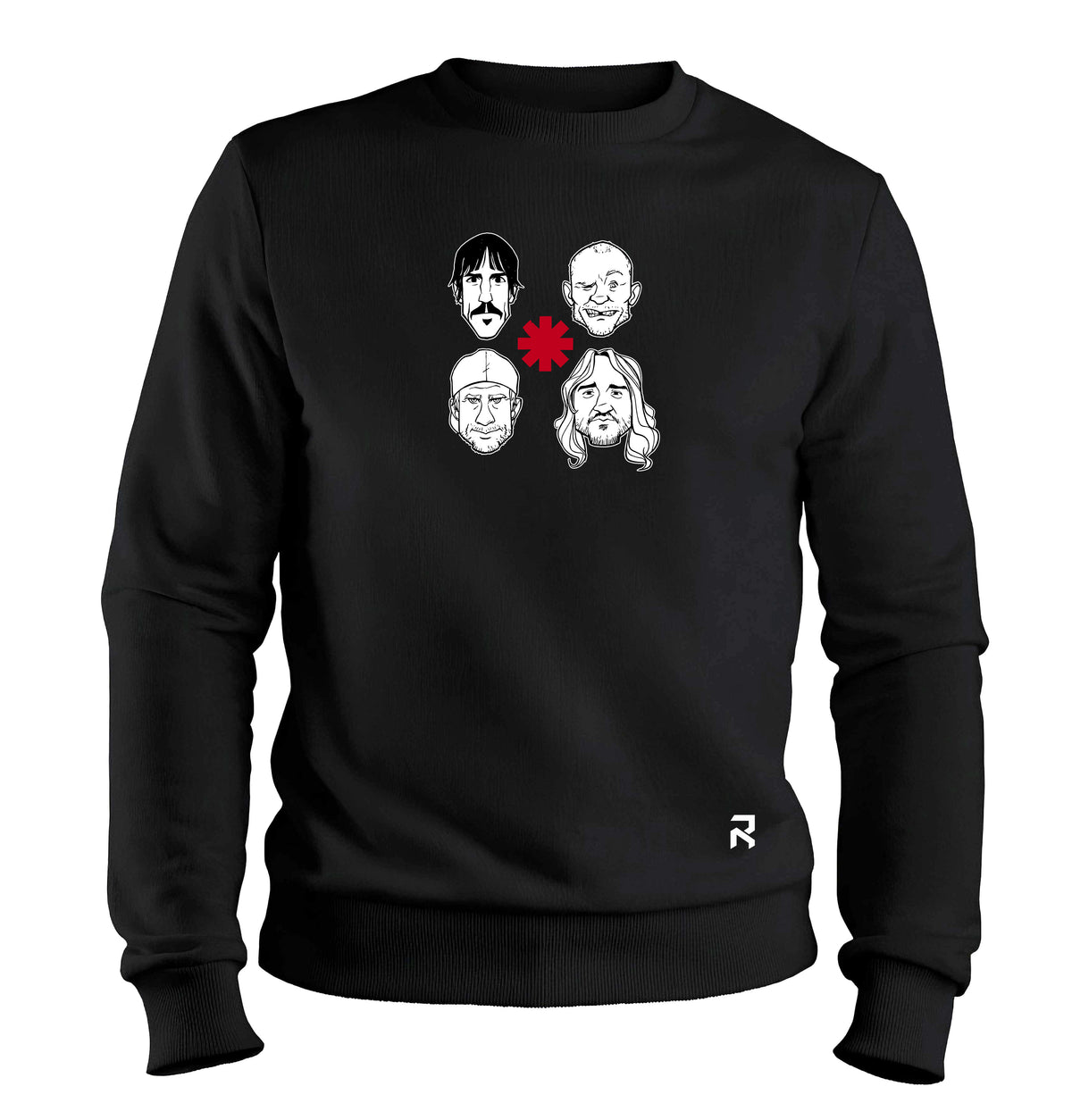 Moletom Unissex Rostos Red Hot Chili Peppers